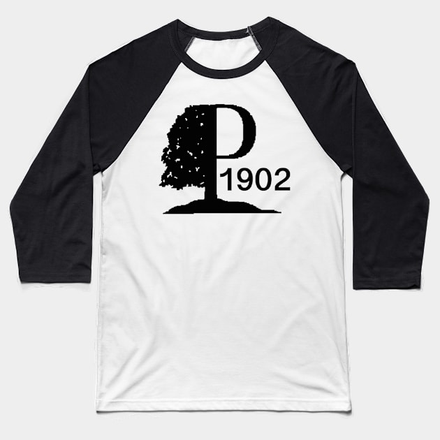 Pequabuck Golf Club 1902 Baseball T-Shirt by mansinone3